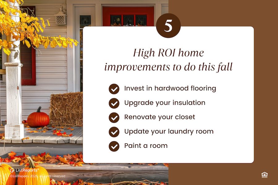 5 High ROI Home Improvements