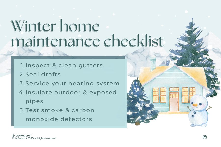 Winter Home Maintenance Checklist for Northern Virginia Homeowners